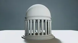 simple temple greek style 3D print model