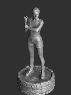 Sonya Blade for 3d print STL 3D print model