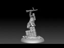 Swedish WW2 Submachinegun Squad Early-War Era 3D print model