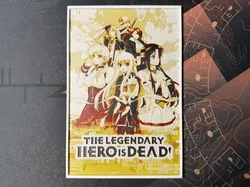 The Legendary Hero Is Dead! - HueForge - Free 3D Print Model