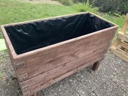 TUBE DE DRAINAGE AVEC ÉPAULEMENT POUR BAC POTAGER SUR PIEDS
