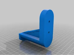 Wall Mount Spool Holder (Screws or Command Strips)