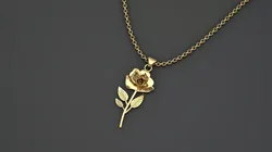 1 roze pendant 3D print model