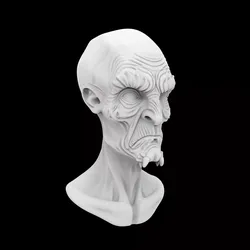 Ancient Alien Bust 3D Print Model 3D print model