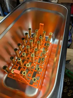 Bass Shell Casing Washing Rack for Ultrasonic Bath