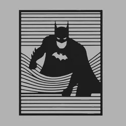 Dark Knight Shadow Wall Art