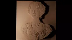 Elizabeth Bennet CNC 3d Print High Relief Sand Casting 3D print model