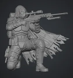Grimdark Wasteland Sniper 2