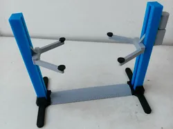 Height-adjustable Car Lift Kit Card (1:24 scale)