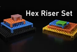 Hex Riser Set | (5x5 to 20x20)
