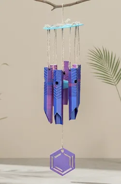 Hexagonal Wind Chime