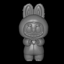 labubu love model 3D print model