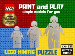 lego minifig puzzle