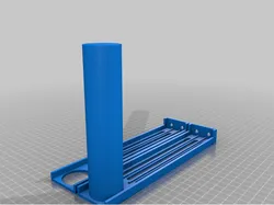 Longer double spool holder with fill ring