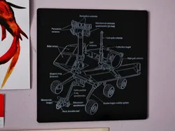 NASA Opportunity Rover Poster