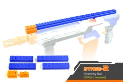 Nerf Retaliator/Recon Picatinny Rail