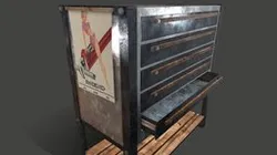 Old Tool Storage Drawer Cabinet