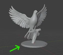 Perch Stand for the: Nativity Dove by Peter Farell