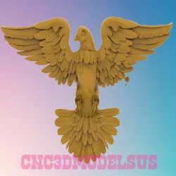 Pigeon Peaceful Light  3D STL MODELS  WALL DECOR 3D print model