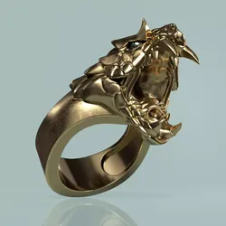 Snake Ring 3D print model