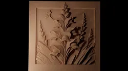 Snapdragon CNC 3d Print High Relief Sand Casting 3D print model