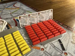 Ticket to Ride organizer for game play