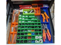 Various Size Hardware Organizer Boxes