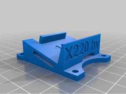Wizard x220hv Camera Mount 15°