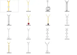 15 Hanging pendant charms necklace pack