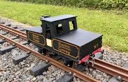 3D Printable 5-inch Gauge Battery Locomotive
