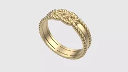 Braided Knot Wedding Band JDBCo 3D print model