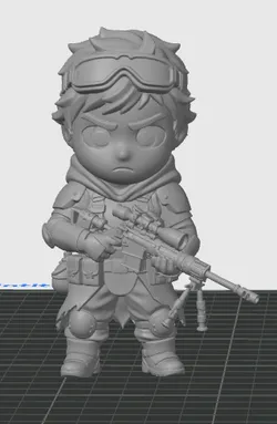 Chibi style Wasteland Sniper 1