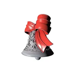 Christmas Bell 3D Printable Model 3D print model