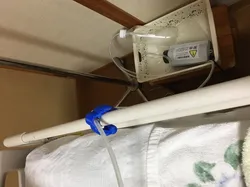 Continuous suction tube