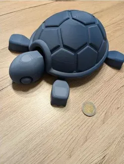 Cute articulated Turtle  3D print model