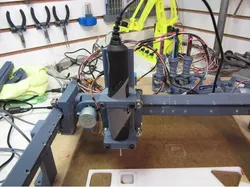 Dremel 2050 Stylo spindle holder for the Fully 3D Printed Small CNC