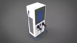 E-charge station 3D print model