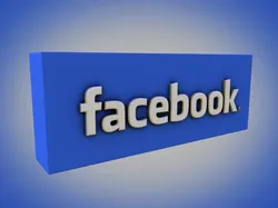 facebook 3d logo