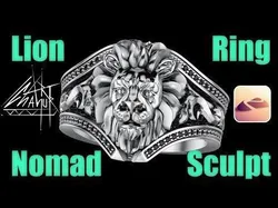 Lion Ring Nomad 3D print model