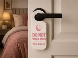 Mother’s Day Door Hanger – Do Not Wake Mom