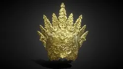 Natural Headpiece Mask 3D Print