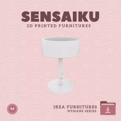NYMANE Table lamp for Dollhouse - IKEA - 3D Print 3D print model
