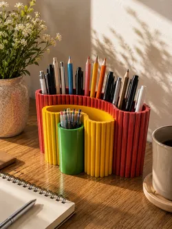 Pen holder office and desk organiser