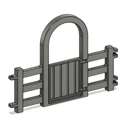 Playmobil Fence and Gate