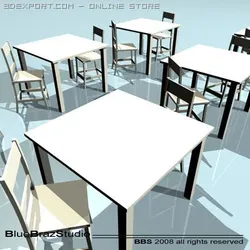 table and chair