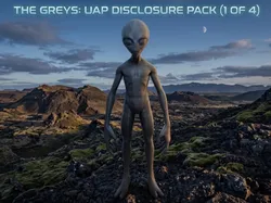 The Greys: UAP Disclosure Pack (1 of 4) - Free 3D Print Model