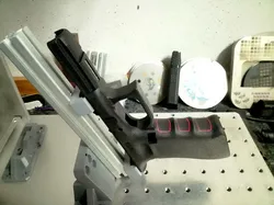 Universal Gl0ck frame holder with 22° degrees