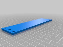 1U Solid Server Rack Blank