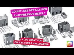 3D printable Mansion for Terrorscape boardgame 3D print model