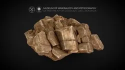 A well-formed cluster of Orthoclase crystals